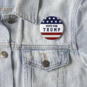 Abstimmung für Trumpf-Präsidentschaftswahl 2020 Button (Beispiel)