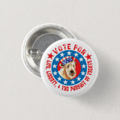 Abstimmung für Wheaten Terrier Button (Vorne & Hinten)