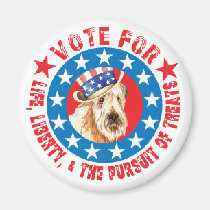 Abstimmung für Wheaten Terrier Magnet