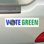 Abstimmung GREEN über Joe Biden Präsident Kamala H Autoaufkleber (Auf Auto)