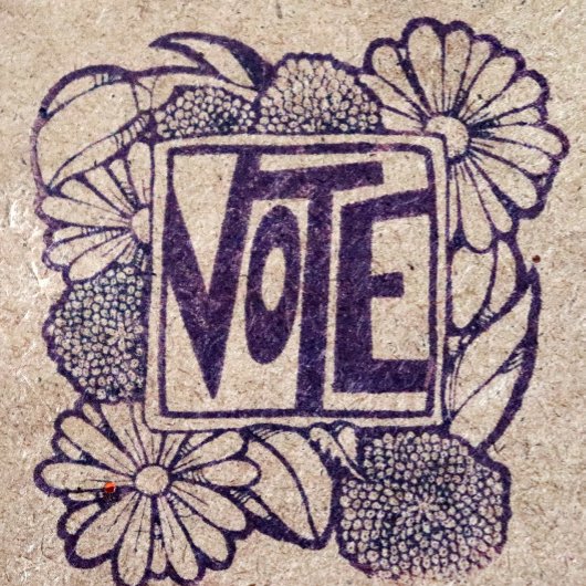 ABSTIMMUNG GUMMISTEMPEL