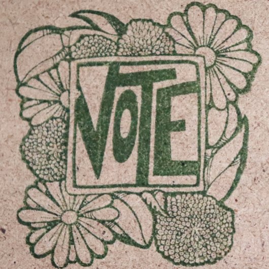 ABSTIMMUNG GUMMISTEMPEL