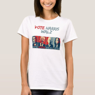 Abstimmung Harris Walz T-Shirt