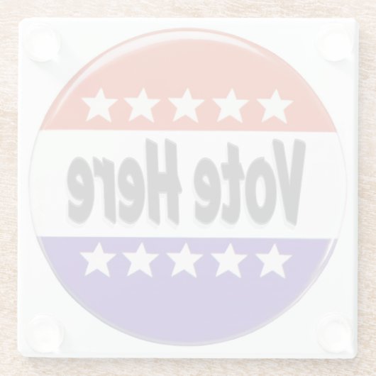 Abstimmung hier glasuntersetzer (Rückseite)