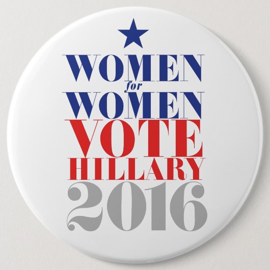 ABSTIMMUNG HILLARY 2016 BUTTON (Vorderseite)