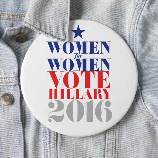 ABSTIMMUNG HILLARY 2016 BUTTON (Beispiel)
