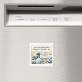 Abstimmung im blauen Tsunami Magnet (In Situ (Geschirrspüler))