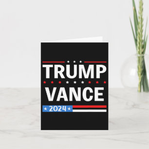 Abstimmung im Flag 47 Trump Vance 2024 VP-Vizepräs Karte