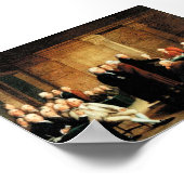 Abstimmung im Kongress über Unabhängigkeitserkläru Poster (Ecke)