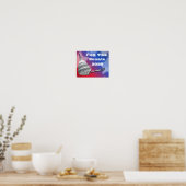 Abstimmung im Senat 2020 gedreht Poster (Küche)