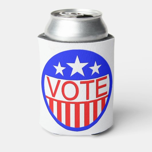 Abstimmung in Amerika Dosenkühler (Kanne Rückseite)
