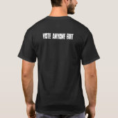 Abstimmung jedermann aber dunkles T-Shirt (Rückseite)