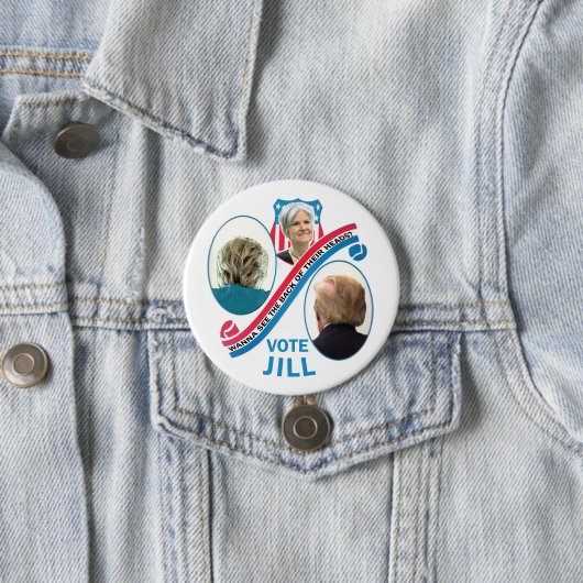 Abstimmung Jill Stein 2016 Button (Beispiel)