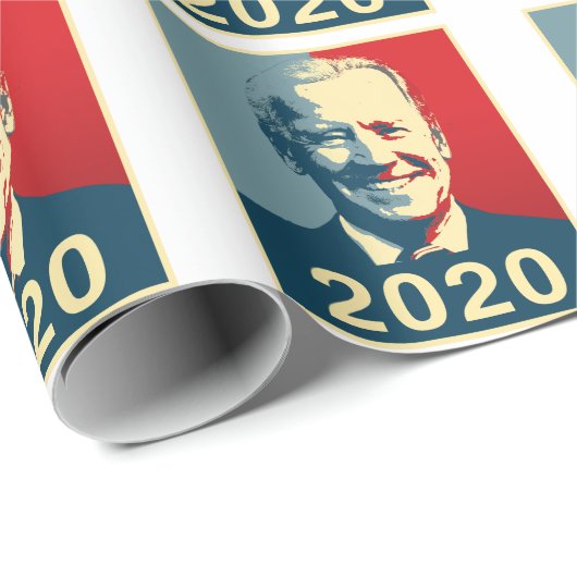ABSTIMMUNG JOE BIDEN 2020 GESCHENKPAPIER (Rolleneckpunkt)