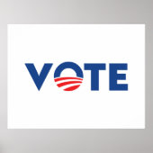 Abstimmung - Joe Hope 2020 - Biden-Blau-Weiß Poster (Vorne)