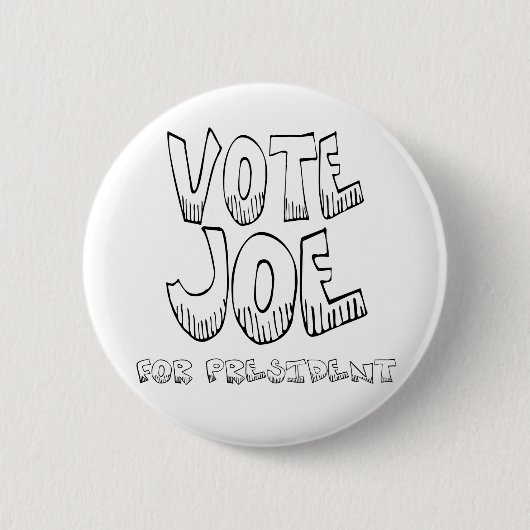 Abstimmung Joe - Knopf Button (Vorderseite)