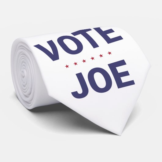 Abstimmung Joe (Wahl 2020 in den USA) Krawatte (Gerollt)