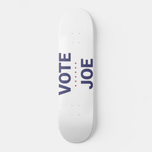 Abstimmung Joe (Wahl 2020 in den USA) Skateboard