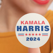Abstimmung Kamala Harris 2024 Wahlrunde Sticker