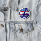 ABSTIMMUNG Kampagnen-Knopf Button (Beispiel)