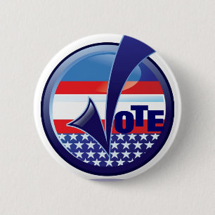 ABSTIMMUNG Kampagnen-Knopf Button