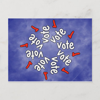 Abstimmung: Karo! Postkarte