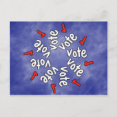 Abstimmung: Karo! Postkarte (Vorderseite)