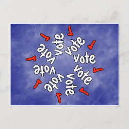 Abstimmung: Karo! Postkarte