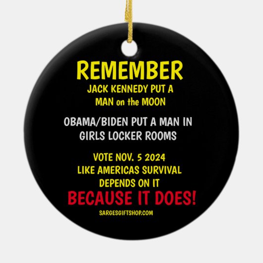 ABSTIMMUNG KERAMIK ORNAMENT (Hinten)