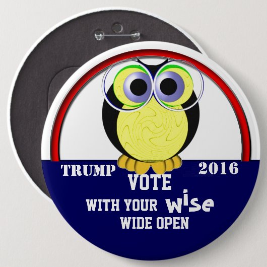 Abstimmung kluges 2016 button (Vorne & Hinten)