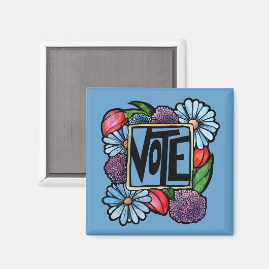 ABSTIMMUNG MAGNET (Vorderseite/Rückseite)