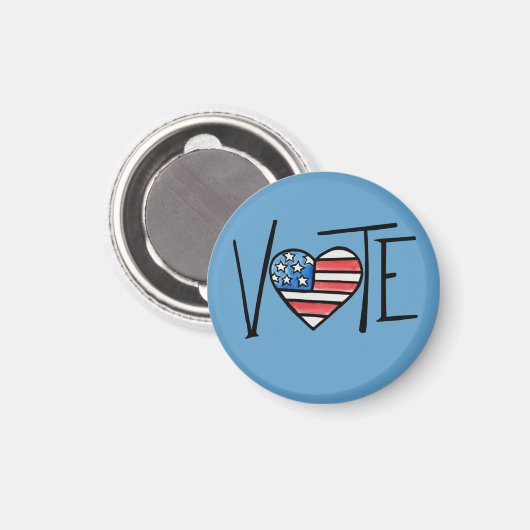 ABSTIMMUNG MAGNET (Vorderseite/Rückseite)