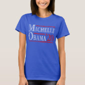 Abstimmung Michelle Obama 2020 für Präsidenten T-Shirt (Vorderseite)