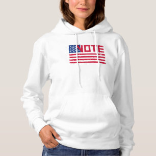 Abstimmung mit der US-Flagge Hoodie