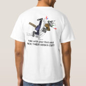 Abstimmung mit Fuß - T - Shirt - F&B (Rückseite)