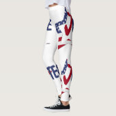 Abstimmung mit Karo und Star Leggings (Links)