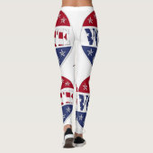 Abstimmung mit Sternen Leggings (Rückseite)