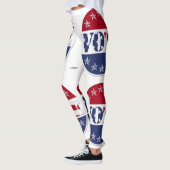 Abstimmung mit Sternen Leggings (Links)