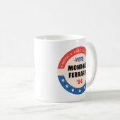 Abstimmung Mondale/Ferraro '84 Kaffeetasse (VorderseiteRechts)