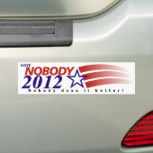 Abstimmung niemand 2012 autoaufkleber (Auf Auto)