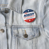 Abstimmung niemand für Präsidenten Buttons (Beispiel)