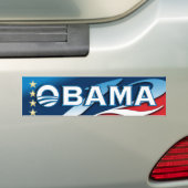 Abstimmung OBAMA 2012 Autoaufkleber (Auf Auto)