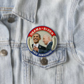 Abstimmung Obama Biden 2012 demokratisch Button (Beispiel)