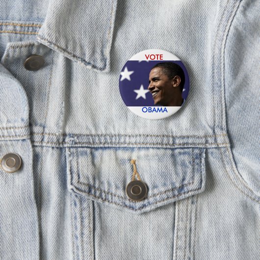 Abstimmung Obama Button (Beispiel)