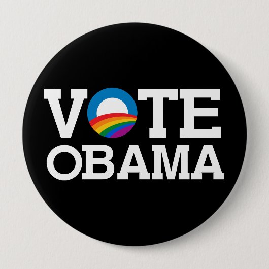 ABSTIMMUNG OBAMA BUTTON (Vorderseite)