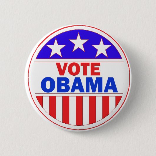 Abstimmung Obama Button (Vorderseite)