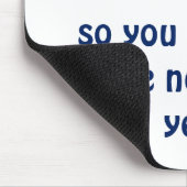 Abstimmung oder Abstimmung Mousepad (Ecke)