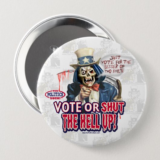 Abstimmung oder geschlossener Knopf Button (Vorne & Hinten)