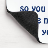 Abstimmung oder Rue the Election Mouse Pad Mousepad (Ecke)