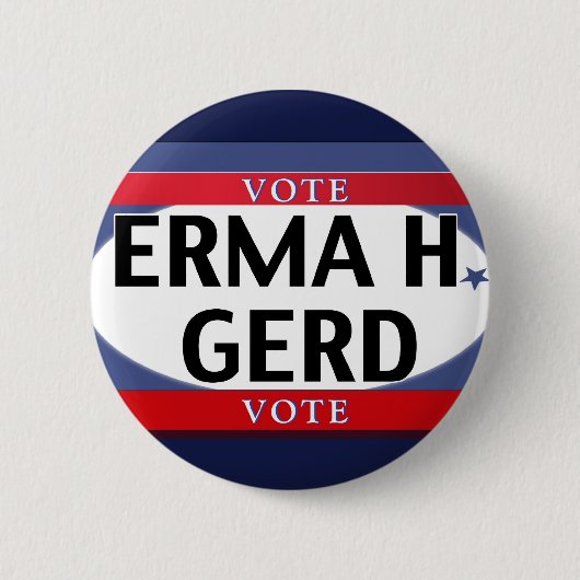 ABSTIMMUNG! OMG ABSTIMMUNG! ABSTIMMUNG ERMA H. BUTTON (Vorderseite)